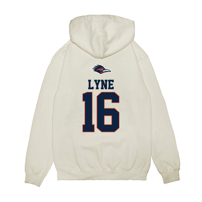 UTSA - NCAA Baseball : Blayne Lyne - USA Raglan Premium Hooded Sweatshirt-1