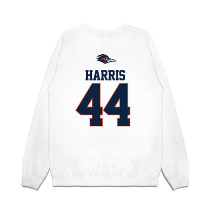 UTSA - NCAA Baseball : Holden Harris - USA Raglan Premium Crewneck Sweatshirt-1