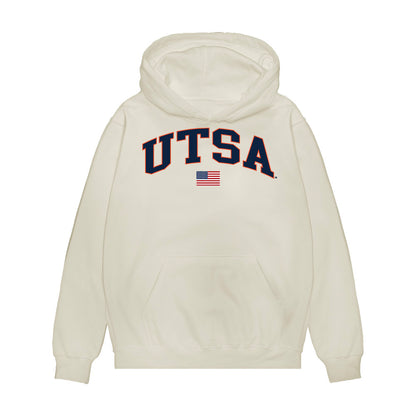 UTSA - NCAA Baseball : Blayne Lyne - USA Raglan Premium Hooded Sweatshirt-0