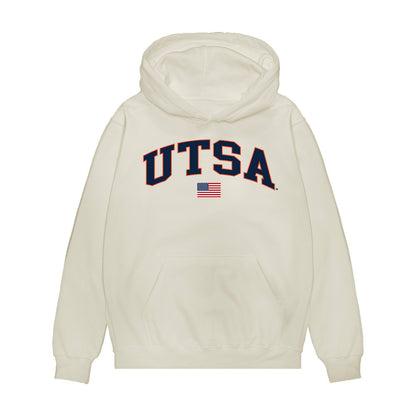 UTSA - NCAA Baseball : Christopher Gutierrez - USA Raglan Premium Hooded Sweatshirt-0