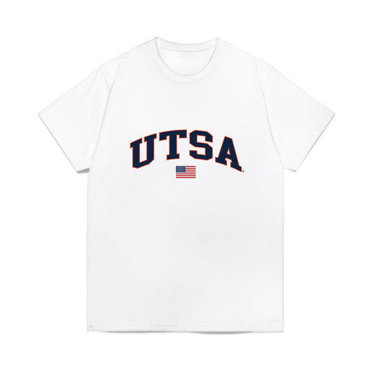 UTSA - NCAA Baseball : Diego Diaz - USA Raglan Comfort Colors T-Shirt-0