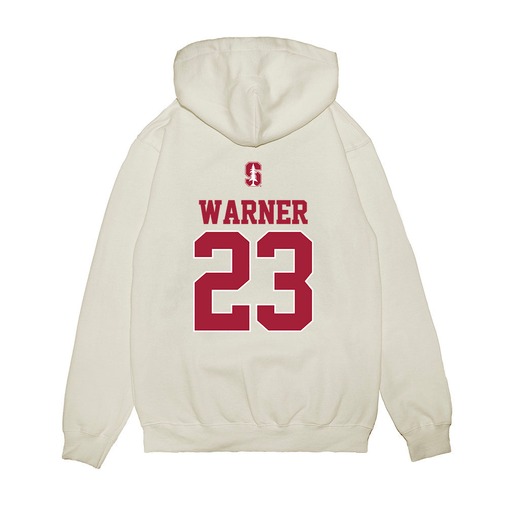 Stanford - NCAA Baseball : Parker Warner - USA Raglan Premium Hooded Sweatshirt-1