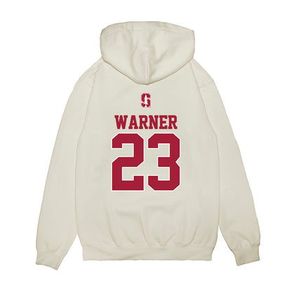 Stanford - NCAA Baseball : Parker Warner - USA Raglan Premium Hooded Sweatshirt-1