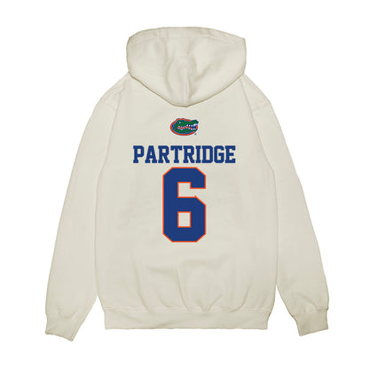 Florida - NCAA Baseball : Nic Partridge - USA Raglan Premium Hooded Sweatshirt-1