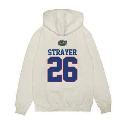 Florida - NCAA Baseball : Cash Strayer - USA Raglan Premium Hooded Sweatshirt-1