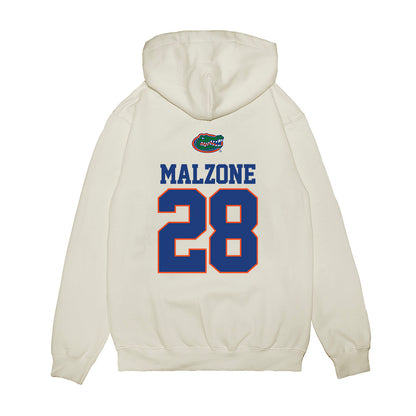 Florida - NCAA Baseball : AJ Malzone - USA Raglan Premium Hooded Sweatshirt-1