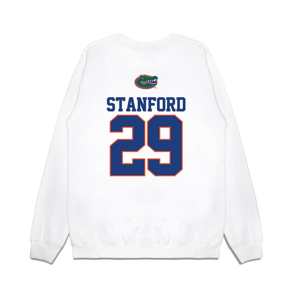 Florida - NCAA Baseball : Cole Stanford - USA Raglan Premium Crewneck Sweatshirt-1