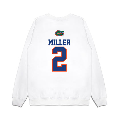 Florida - NCAA Baseball : Sam Miller - USA Raglan Premium Crewneck Sweatshirt-1