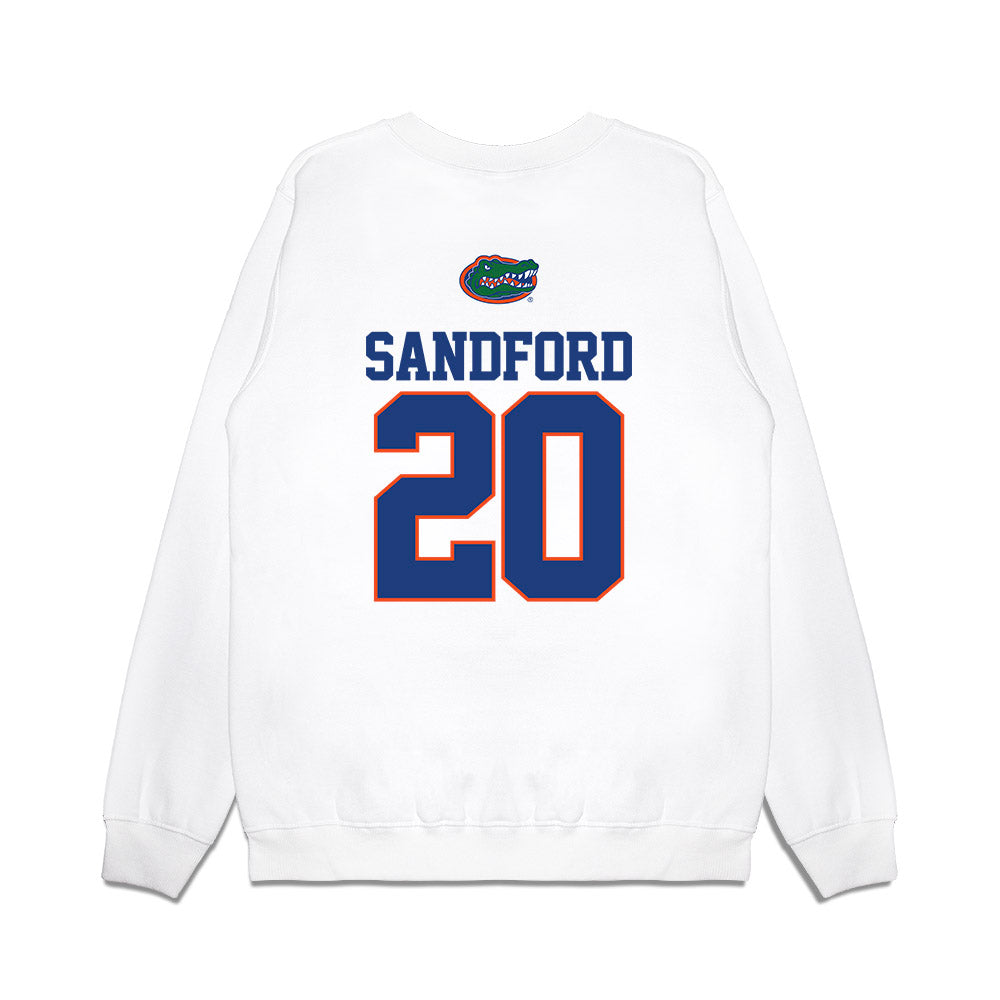 Florida - NCAA Baseball : Schuyler Sandford - USA Raglan Premium Crewneck Sweatshirt-1