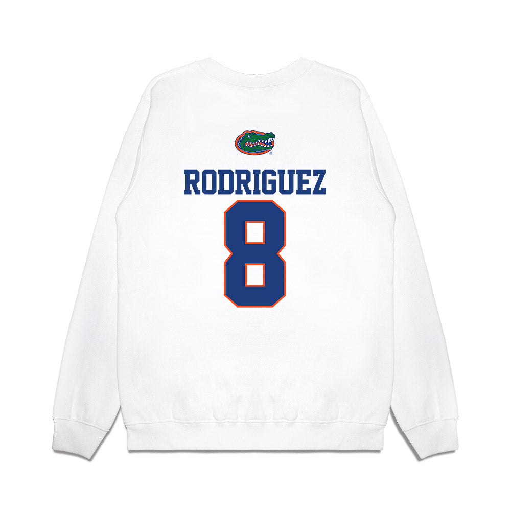 Florida - NCAA Baseball : Christian Rodriguez - USA Raglan Premium Crewneck Sweatshirt-1