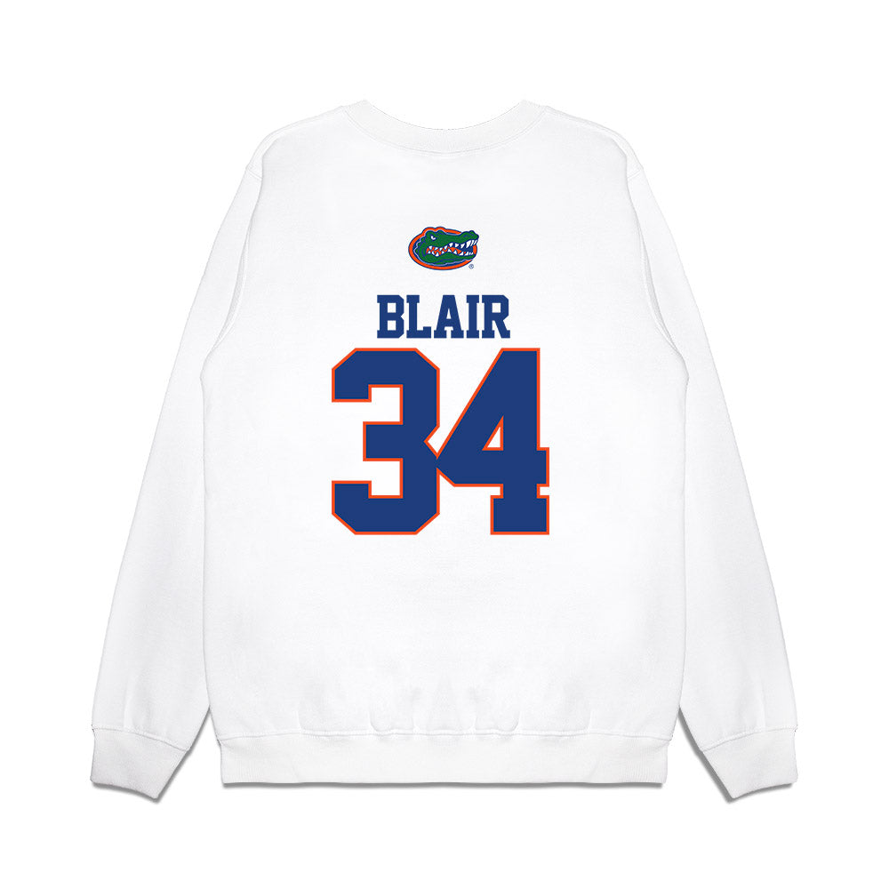 Florida - NCAA Baseball : Eli Blair - USA Raglan Premium Crewneck Sweatshirt-1