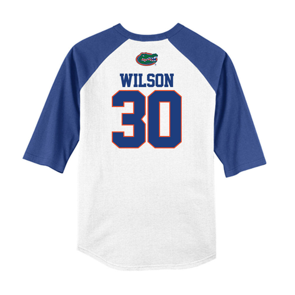 Florida - NCAA Baseball : Ashton Wilson - USA Raglan Raglan Shirt-1