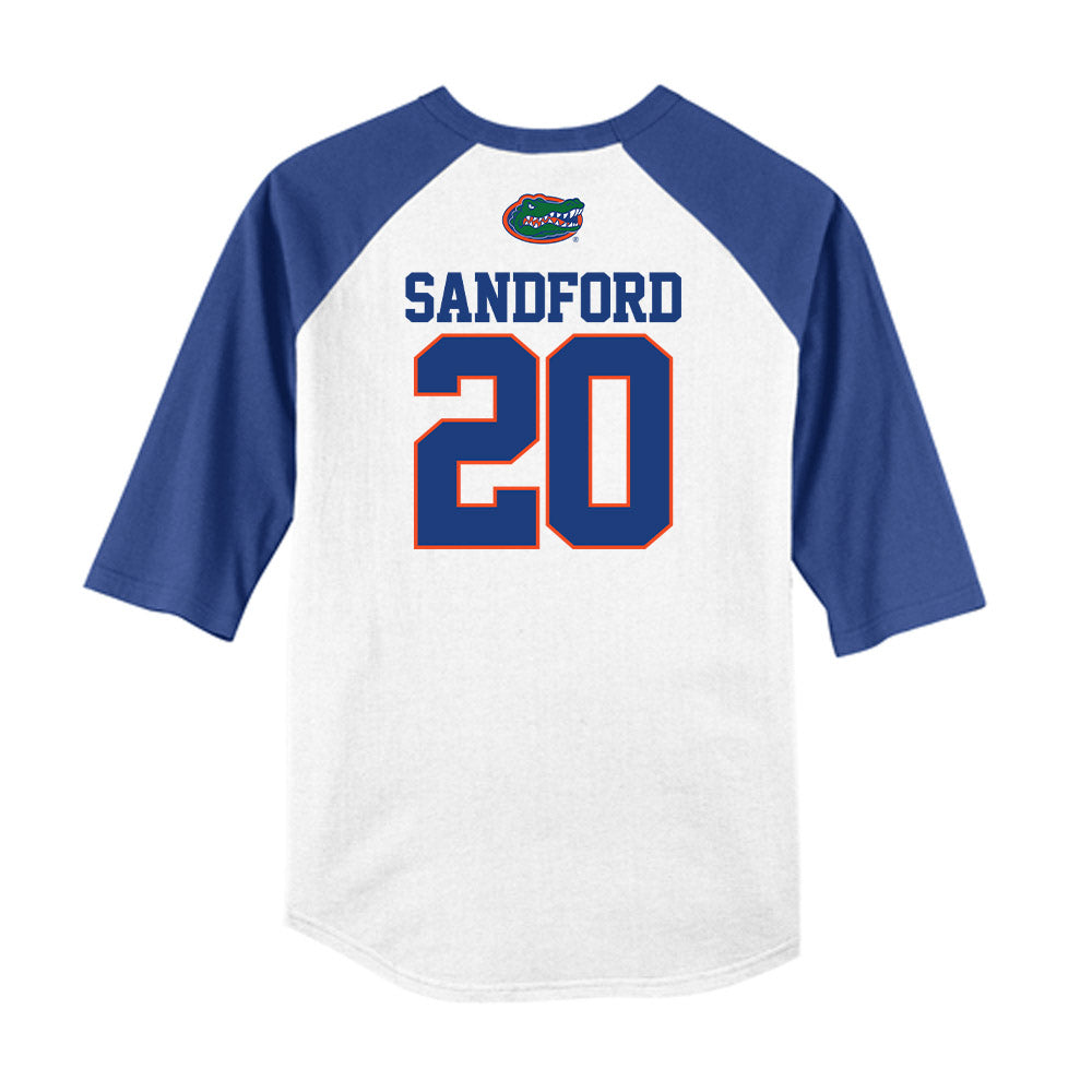 Florida - NCAA Baseball : Schuyler Sandford - USA Raglan Raglan Shirt-1
