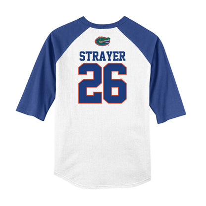Florida - NCAA Baseball : Cash Strayer - USA Raglan Raglan Shirt-1