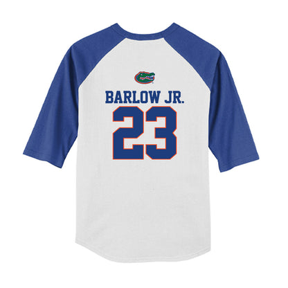 Florida - NCAA Baseball : William Barlow Jr. - USA Raglan Youth Raglan T-Shirt-1