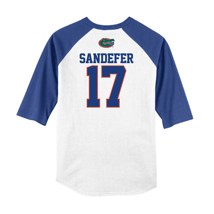 Florida - NCAA Baseball : Russell Sandefer - USA Raglan Raglan Shirt-1