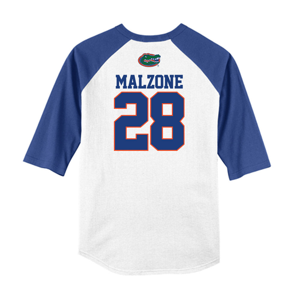 Florida - NCAA Baseball : AJ Malzone - USA Raglan Raglan Shirt-1