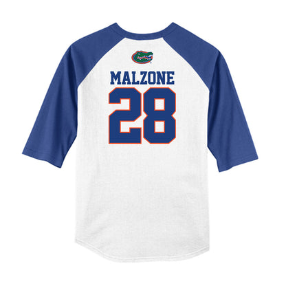 Florida - NCAA Baseball : AJ Malzone - USA Raglan Raglan Shirt-1