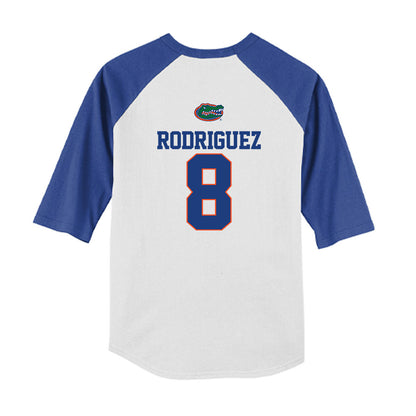 Florida - NCAA Baseball : Christian Rodriguez - USA Raglan Youth Raglan T-Shirt-1
