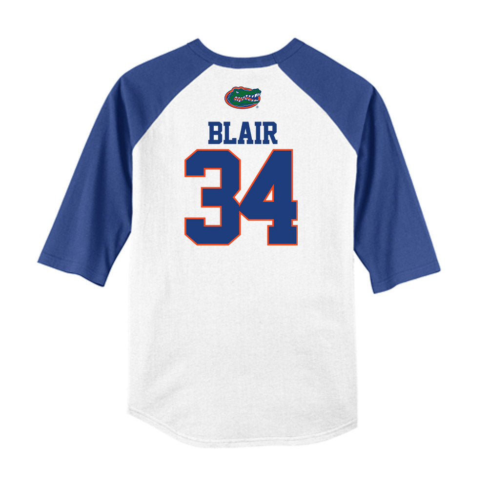 Florida - NCAA Baseball : Eli Blair - USA Raglan Raglan Shirt-1