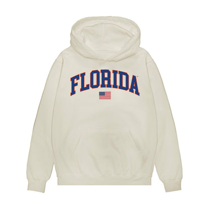 Florida - NCAA Baseball : Colton Schwarz - USA Raglan Premium Hooded Sweatshirt-0