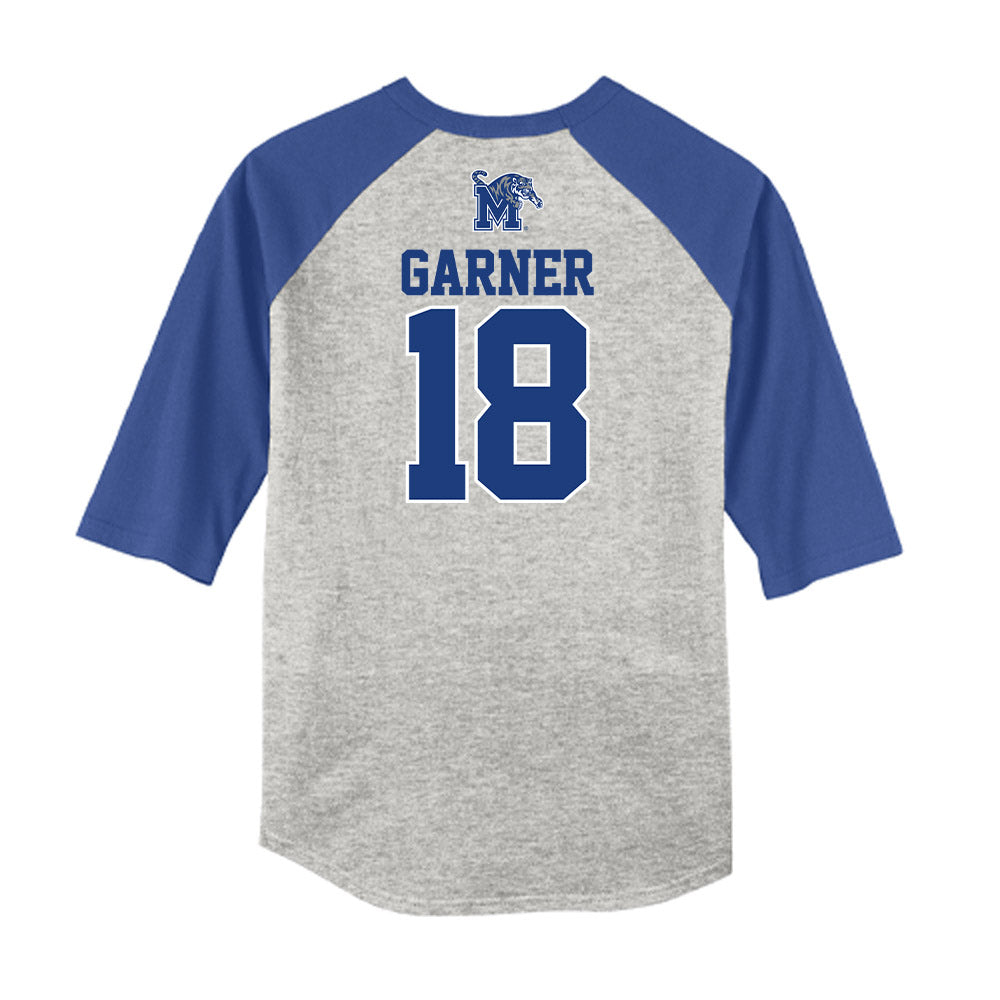 Memphis - NCAA Baseball : Seth Garner - USA Raglan Raglan Shirt-1