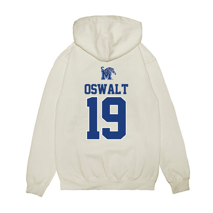 Memphis - NCAA Baseball : Davis Oswalt - USA Raglan Premium Hooded Sweatshirt-1