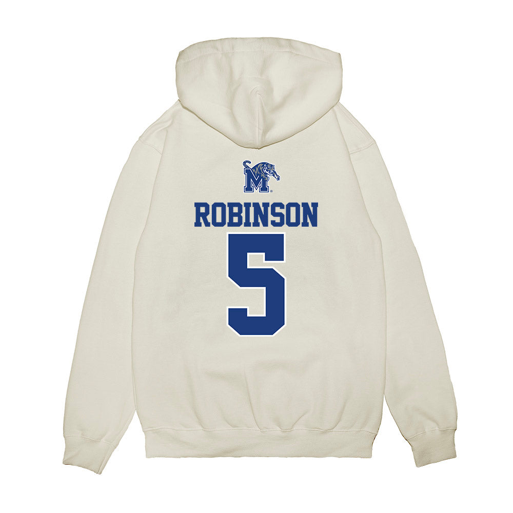 Memphis - NCAA Baseball : Caden Robinson - USA Premium Hooded Sweatshirt-1