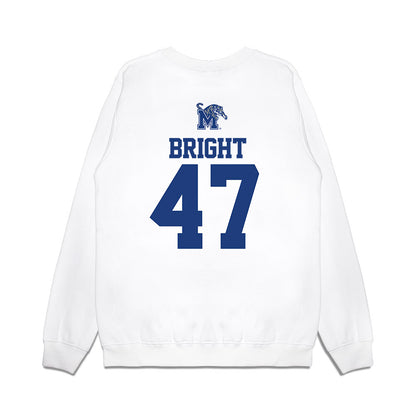 Memphis - NCAA Baseball : Mike Bright - USA Premium Crewneck Sweatshirt-1