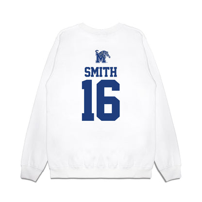 Memphis - NCAA Baseball : Marcus Smith - USA Premium Crewneck Sweatshirt-1