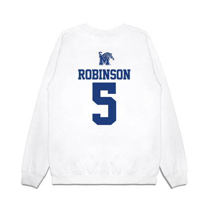 Memphis - NCAA Baseball : Caden Robinson - USA Premium Crewneck Sweatshirt-1