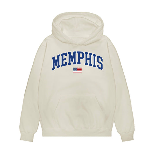 Memphis - NCAA Baseball : Mike Bright - USA Premium Hooded Sweatshirt-0