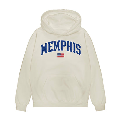 Memphis - NCAA Baseball : Seth Giamportone - USA Raglan Premium Hooded Sweatshirt-0