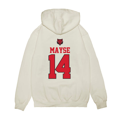 Arkansas State - NCAA Baseball : Myles Mayse - USA Raglan Premium Hooded Sweatshirt-1