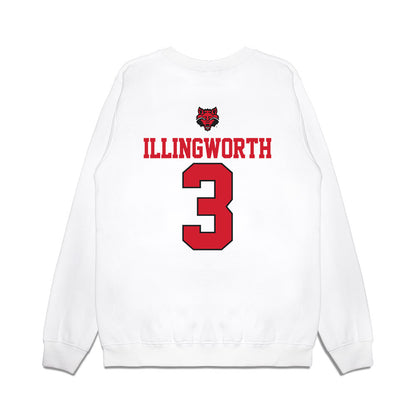Arkansas State - NCAA Baseball : Jackson Illingworth - USA Raglan Premium Crewneck Sweatshirt-1