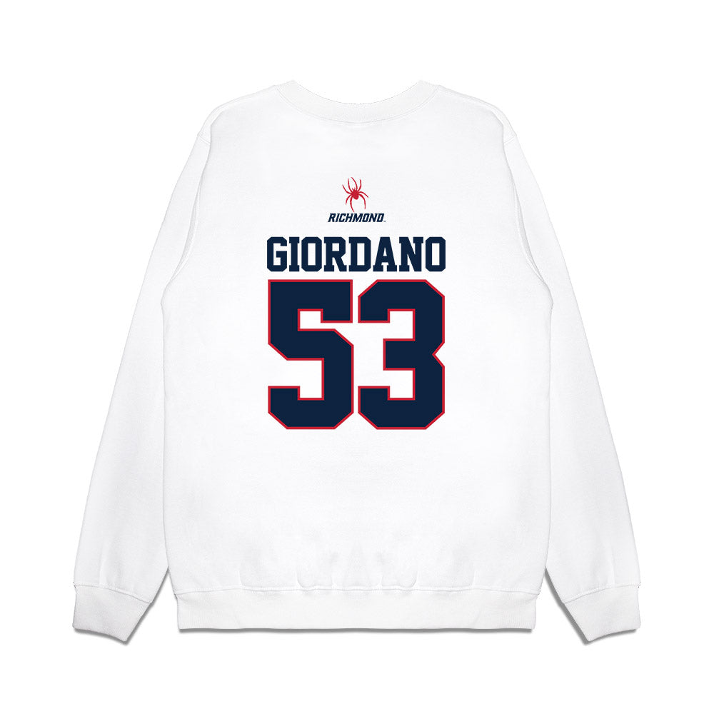 Richmond - NCAA Baseball : Joey Giordano - USA Raglan Premium Crewneck Sweatshirt-1