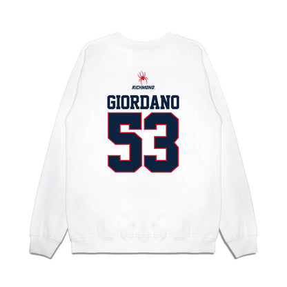 Richmond - NCAA Baseball : Joey Giordano - USA Raglan Premium Crewneck Sweatshirt-1