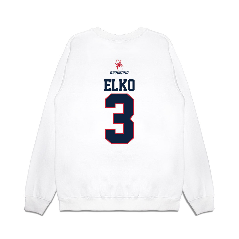 Richmond - NCAA Baseball : Michael Elko - USA Raglan Premium Crewneck Sweatshirt-1