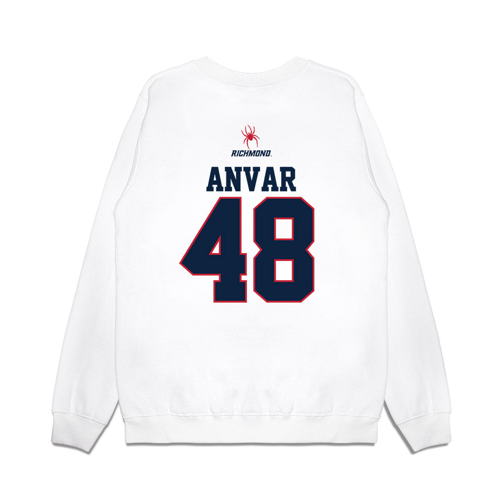 Richmond - NCAA Baseball : Bijan Anvar - USA Premium Crewneck Sweatshirt-1