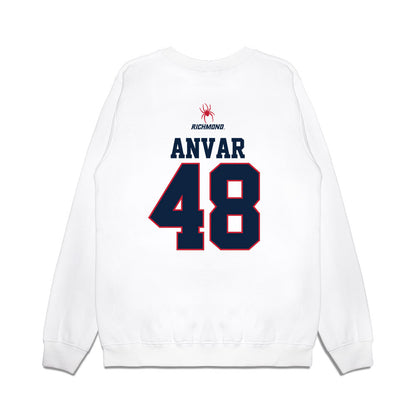Richmond - NCAA Baseball : Bijan Anvar - USA Premium Crewneck Sweatshirt-1