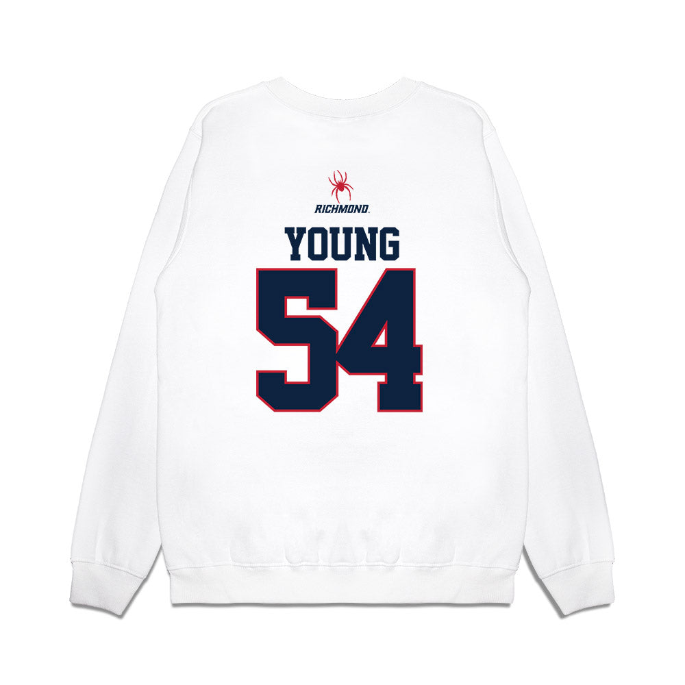 Richmond - NCAA Baseball : Sam Young - USA Raglan Premium Crewneck Sweatshirt-1