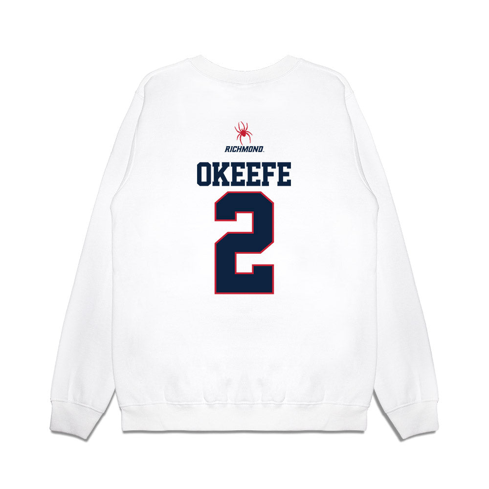 Richmond - NCAA Baseball : Aidan OKeefe - USA Premium Crewneck Sweatshirt-1