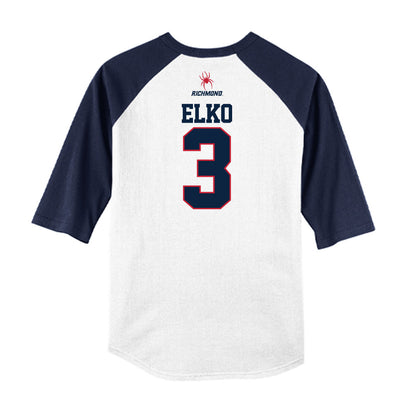 Richmond - NCAA Baseball : Michael Elko - USA Raglan Raglan Shirt-1