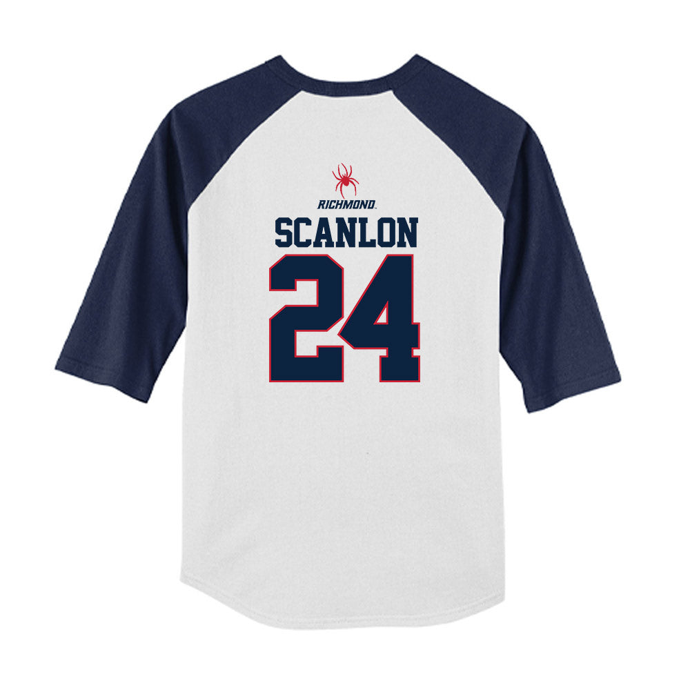 Richmond - NCAA Baseball : Sean Scanlon - USA Youth Raglan T-Shirt-1