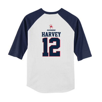 Richmond - NCAA Baseball : Noah Harvey - USA Youth Raglan T-Shirt-1
