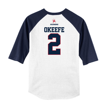 Richmond - NCAA Baseball : Aidan OKeefe - USA Raglan Shirt-1