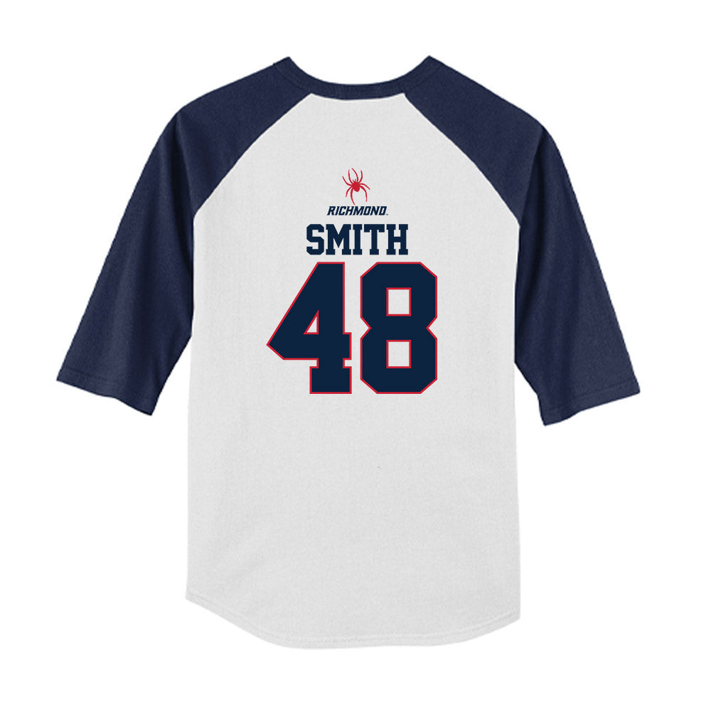 Richmond - NCAA Baseball : Glenn Smith - USA Raglan Youth Raglan T-Shirt-1