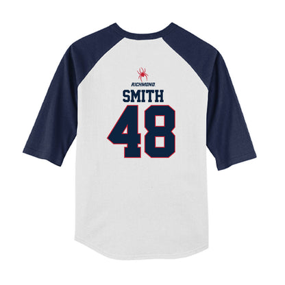 Richmond - NCAA Baseball : Glenn Smith - USA Raglan Youth Raglan T-Shirt-1