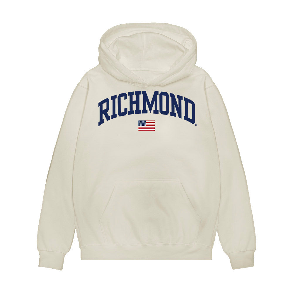 Richmond - NCAA Baseball : Sam Young - USA Raglan Premium Hooded Sweatshirt-0