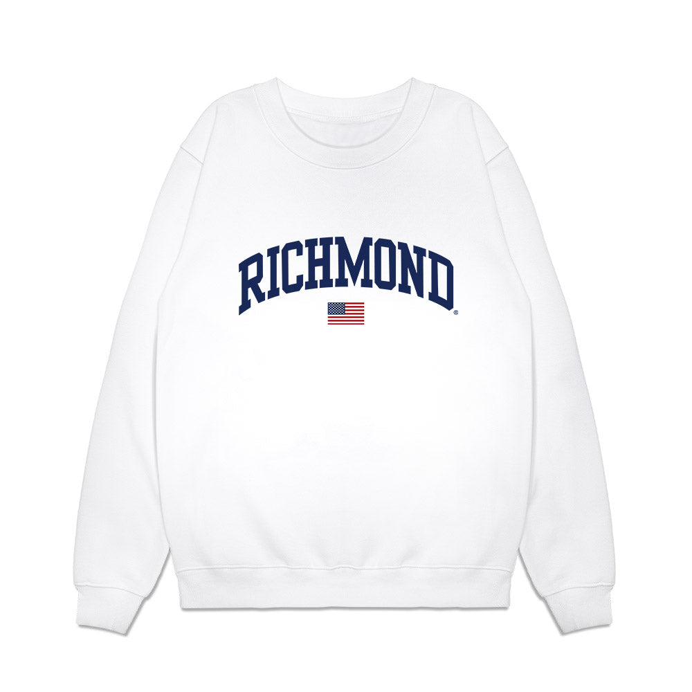 Richmond - NCAA Baseball : Chayse Gruber - USA Raglan Premium Crewneck Sweatshirt-0